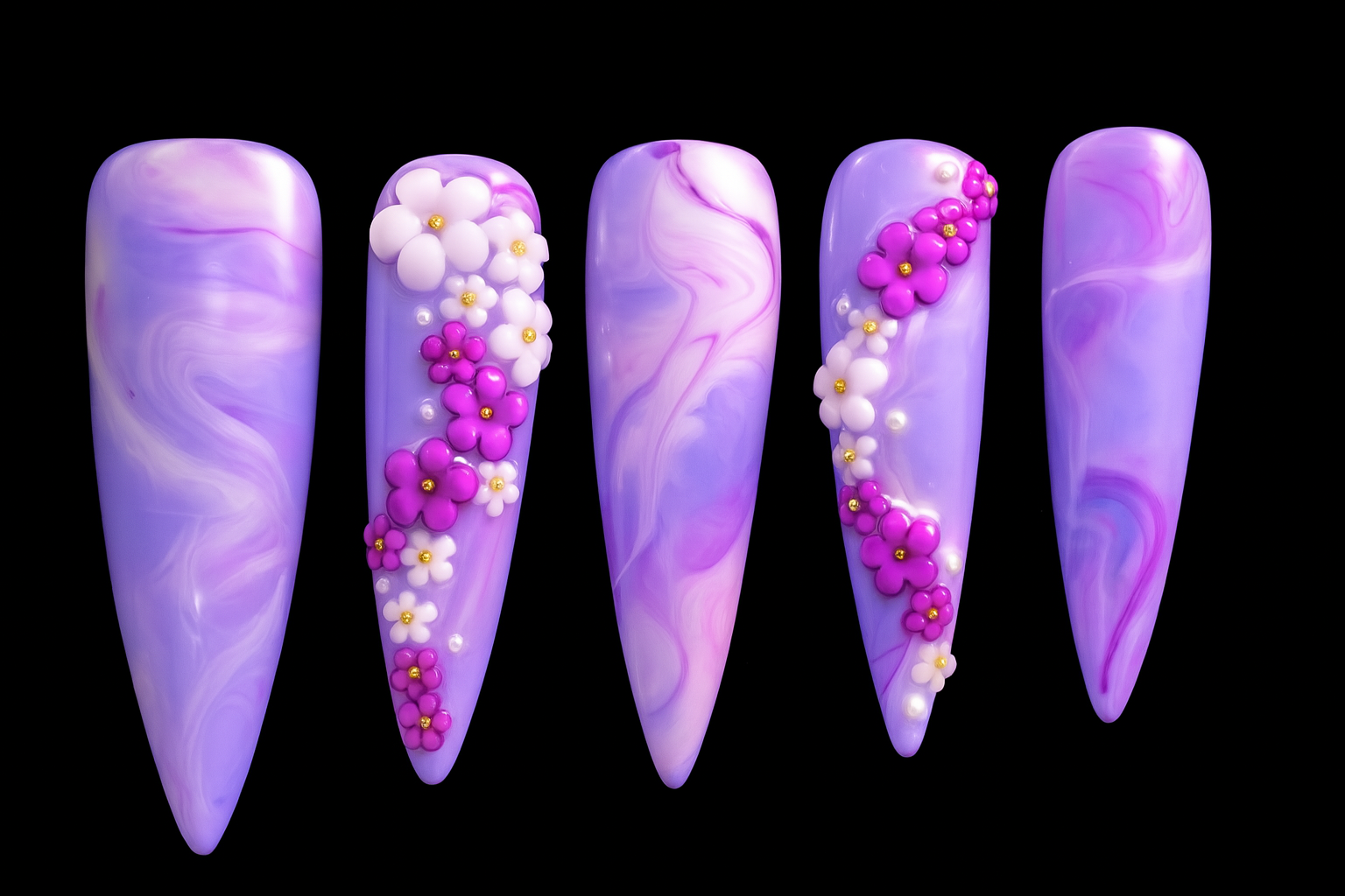 Lavender Cascade